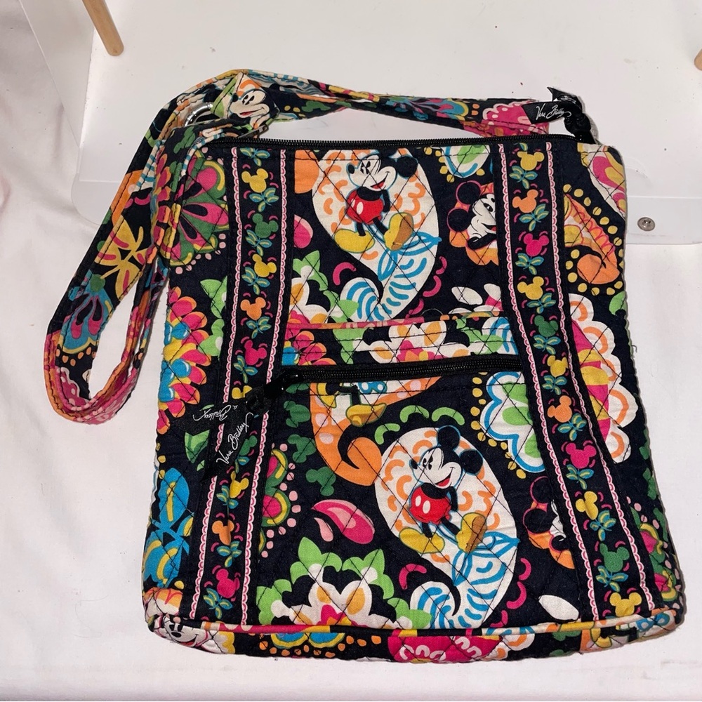 Vera Bradley Disney Parks Midnight with Mickey Hipster Crossbody Bag